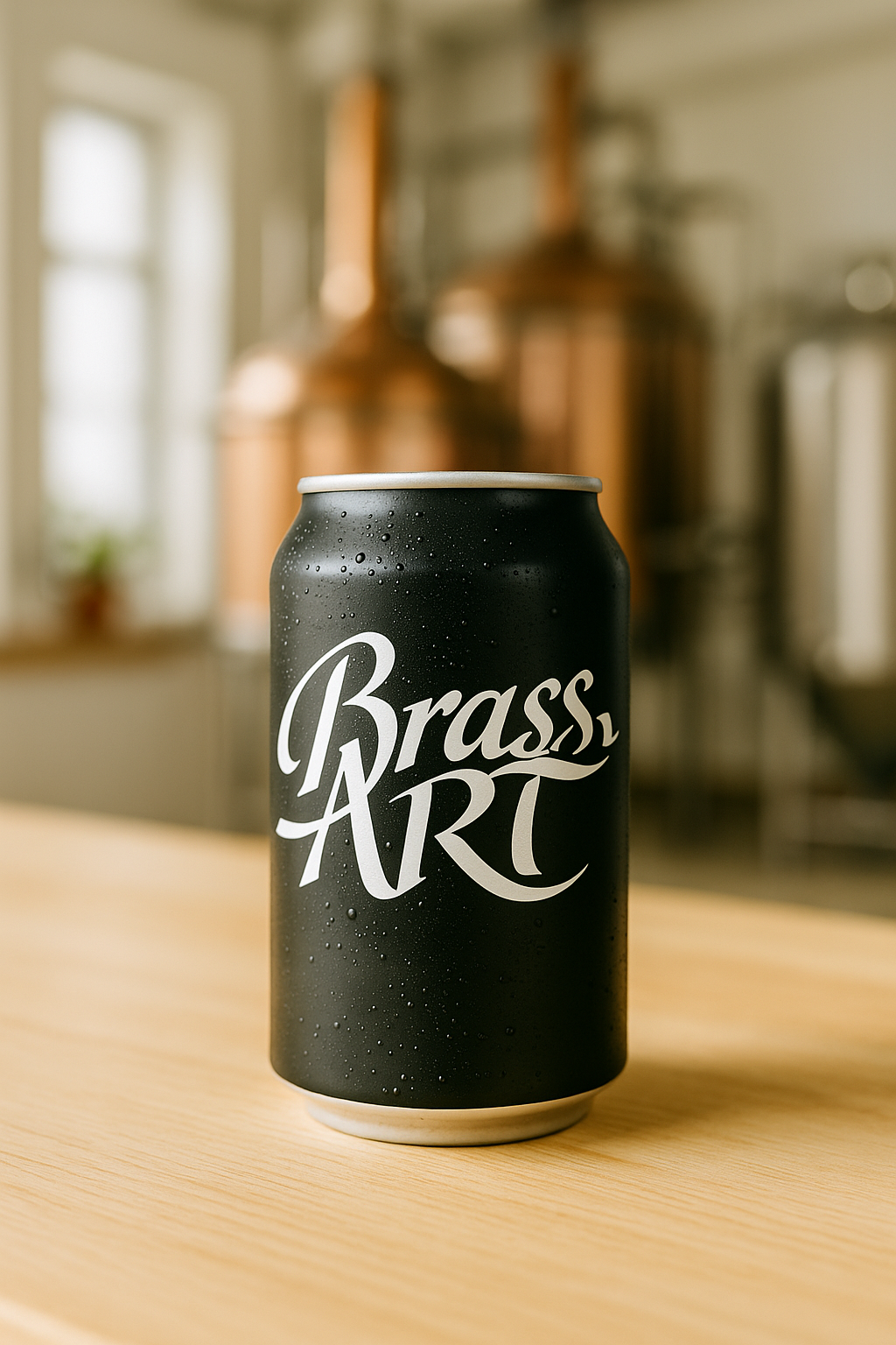 Brass-art comptoir brasserie Biere Brass-art dans la brasserie