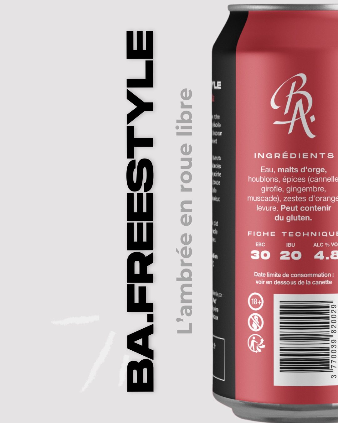 canette biere ambrée artisanale en provence