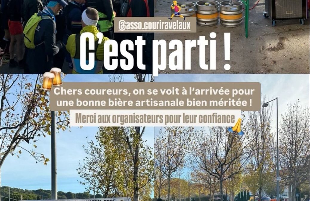 Brass-Art au running de Velaux : la bière bien méritée à l’arrivée 🍻🏃‍♂️